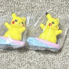 ポケモンキッズ 30周年お祝いピカチュウ 波乗りピカチュウ　2体セット