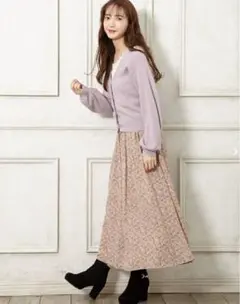 allamanda 小花柄ギャザースカート