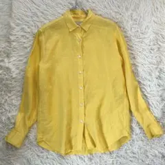 ✨美品✨ ユナイテッドアローズ 近年モデル リネン レギュラーカラーシャツ