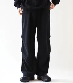 COMOLI コットンジャージ ニータックパンツ 25SS COMOLI (コモリ) コットンジャージ ニータックパンツ