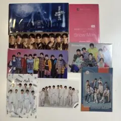 SnowMan チケットファイル・ミニクリアファイル まとめ売り