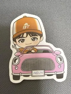 超特急　EVE ご当地ランダムステッカー　愛知　ハル