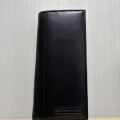 TOMMY HILFIGER 本革 長財布 黒