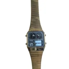 CITIZEN ANA DIGI TEMP ゴールド 腕時計 アナデジのサムネイル