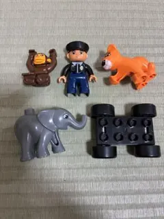 そ*化様 LEGO デュプロ　人形　車