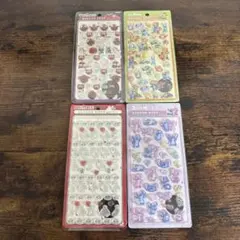 ま*ち様 ディズニーボンドロシール　ボンドロミニ　ボンボンドロップシール　4枚セ