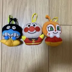 アンパンマン　バイキンマン　ドキンちゃん　マスコット3点セット