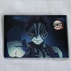 鬼滅の刃　猗窩座　スクエア缶バッジ　無限列車　映画