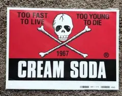 CREAM SODA ステッカー 1967