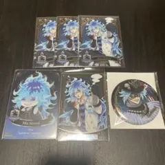 ツイステ イデア メタカ グロマス 缶バッジ 6点セット イデア・シュラウド