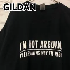 GILDAN ギルダン ヘビーコットン プリントTシャツ メンズL ブラック