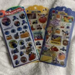 新品正規品3点セット　パペットスンスン　ジュエリードロップシール　うるちゅる