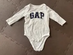GAP 長袖ボディスーツ 70cm 6-12ヶ月 ホワイト