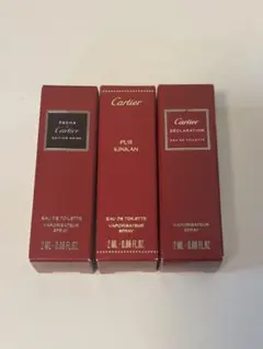 Cartier 香水 サンプル 3種セット 2mlのサムネイル