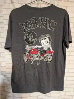 【新品/未使用】 Betty Boop Tシャツ Lサイズ グレーのサムネイル