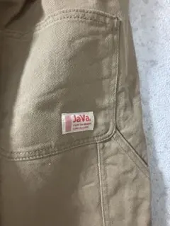 Java ベージュ ワイドパンツ　M