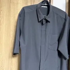 【美品】GU ドライフライフロントシャツ Lのサムネイル