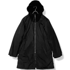 ヘルムートラング HELMUT LANG  黒 モッズコート 44 本人期 0744. 2000's helmut lang moleskin coat ブラック チェスター