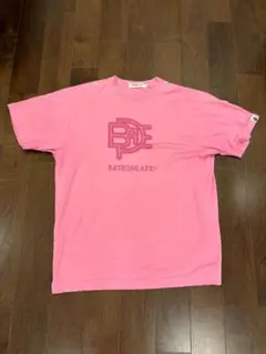 BAPE Tシャツ ピンク L