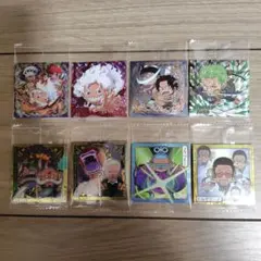 ワンピースウエハースシール８枚セット③