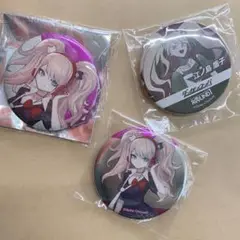 江ノ島盾子　ダンガンロンパ　缶バッジ　3点セット　ROUND1 タワーレコード