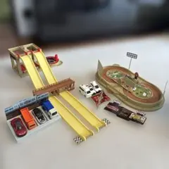 1/64サイズ☆ジオラマ【アメリカンダイナー】ホットウィール トミカ
