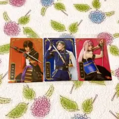 ミュージカル刀剣乱舞 ツインウエハース カード 青江 村正 大倶利伽羅