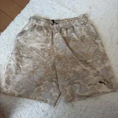 PUMA ハーフパンツ カモフラ柄 Lサイズ