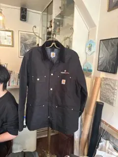 Carhartt ミシガンチョアコート　企業ロゴ入り