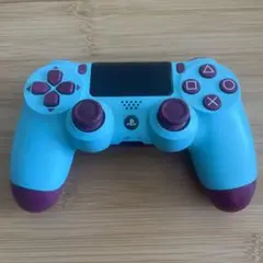 【ジャンク品】PS4 コントローラー 青と紫GEO限定カラー