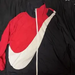 NIKE ナイロンジャケット ビッグスウッシュ XXLのサムネイル