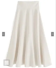 GRL ハイウエストフレアスカート[fo1849] S