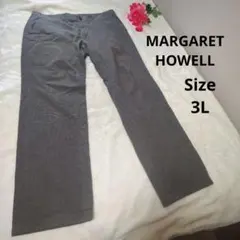 【入手困難サイズ☆MARGARET HOWELL】グレー　サイズ3Lのサムネイル