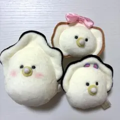 牡蠣ぬいぐるみキーホルダー、つぶらな瞳のなまがき、ホタテちゃん3個セットのサムネイル