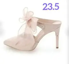 GRL 2Way ストラップ付き パンプス ピンク 23.5 リボン