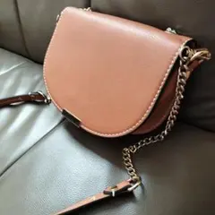 ZARA　ハーフムーン ショルダーバッグ ２way