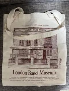 ロンドンベーグルミュージアム　エコバッグ　Lサイズ