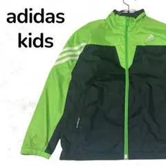 【人気】adidas ジャケット キッズサイズ 裏起毛 トラックジャケット