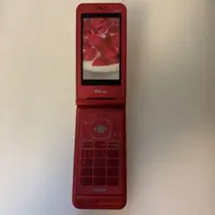 docomo KY-42C 本体 レッド 初期化済み - メルカリ
