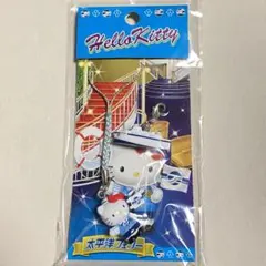 レア☆東京限定 羽田空港バージョン ストラップ 根付☆ご当地キティ