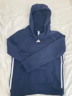 adidasゴルフ フード付きトレーナー ネイビー 140 ジュニア用