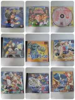 PS1 ゲームソフト 9本まとめ売り　クラッシュバンディクー　ロックマン