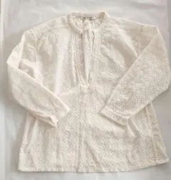 ☆ZARA☆ザラ☆カットワークエンブロイダリー☆ブラウス☆M