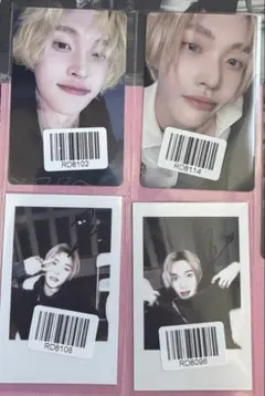 RIIZE Fame 中国KMS限定 トレカ 4枚セット ウォンビン