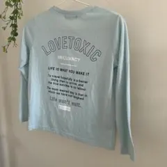 LOVETOXIC ライトブルー 長袖カットソー