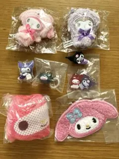 まとめ売り　マイメロ　クロミ　メロクロ　ガチャ　めじるし