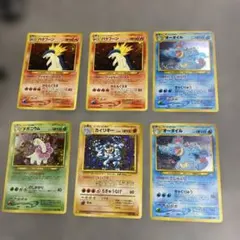 ポケモンカード】旧裏面 6枚set.キラ - メルカリ