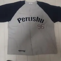 ベースボールシャツ　Perushuペルーシュー　L