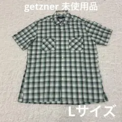 トップバリュプレミアム getzner 半袖チェックシャツ Lサイズ 高級生地のサムネイル
