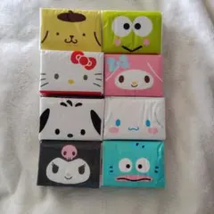 サンリオ ポケットティッシュ 8個セット キャラクター ハローキティ クロミ 等